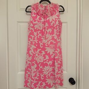 🩷 Vintage 60’s Pink and White Floral Scooter Dress 🩷